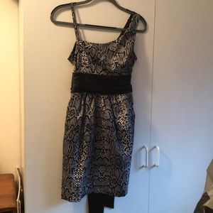 Black cocktail dress